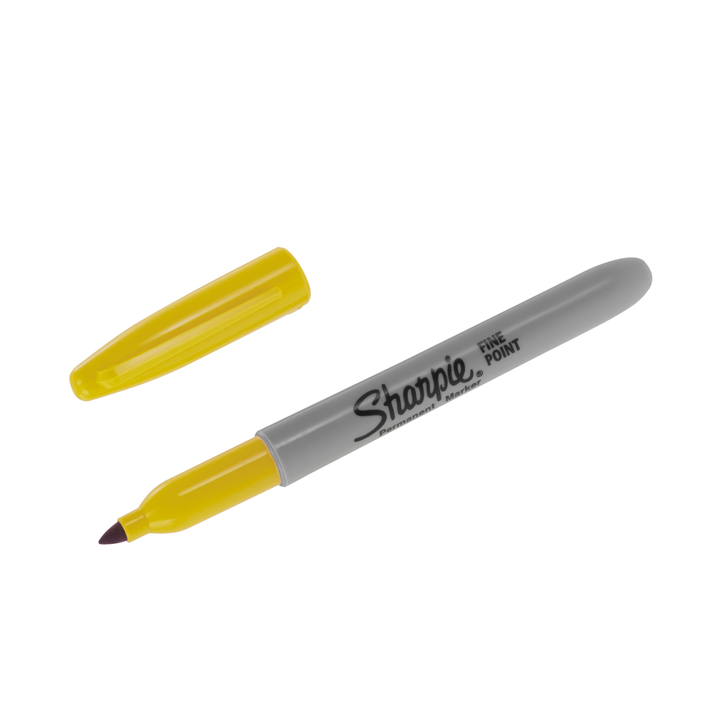 MARCADOR PERMANENTE AMARILLO SHARPIE