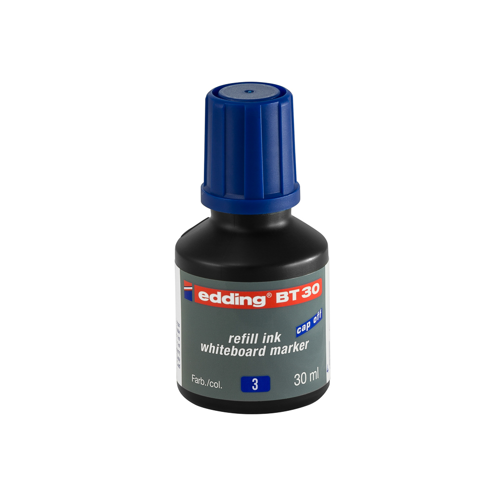 TINTA MARCADOR PIZARRON AZUL EDDING