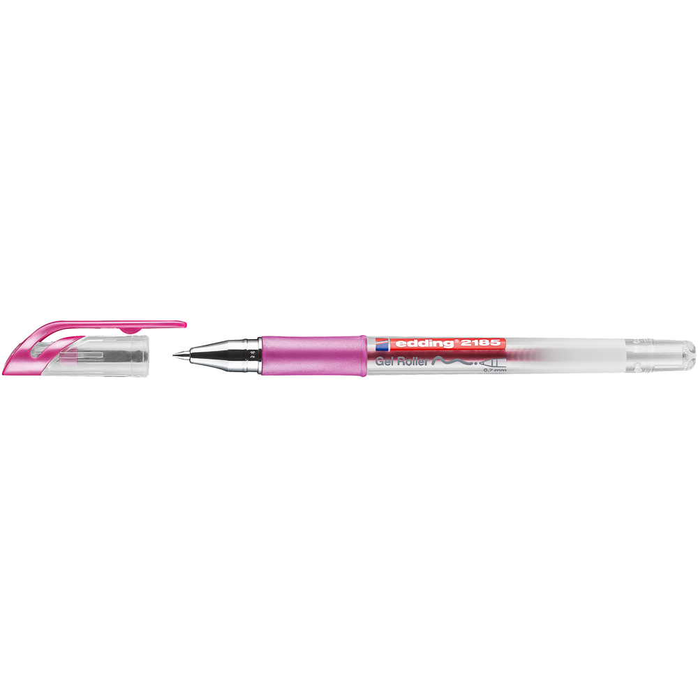 BOLIGRAFO GEL 0.7 MM. FUCSIA METALICO EDDING