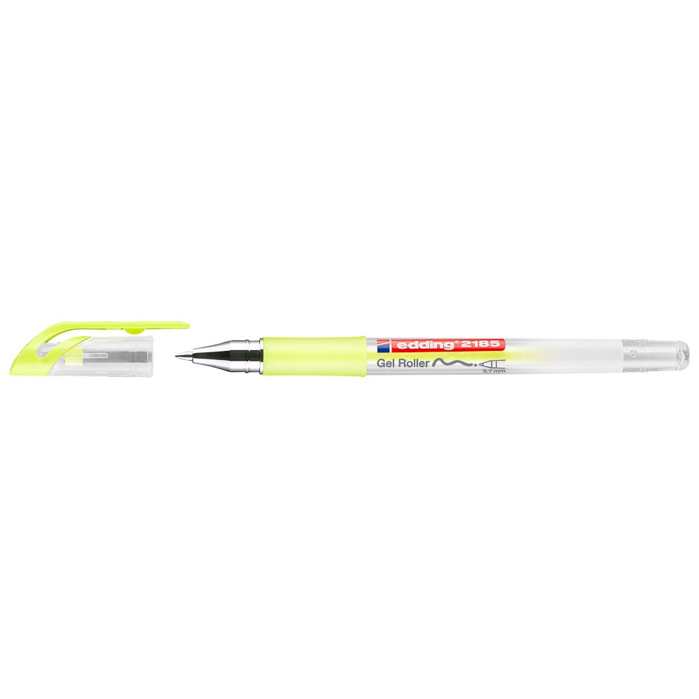 BOLIGRAFO GEL 2185-35  0.7 MM. AMARILLO EDDING