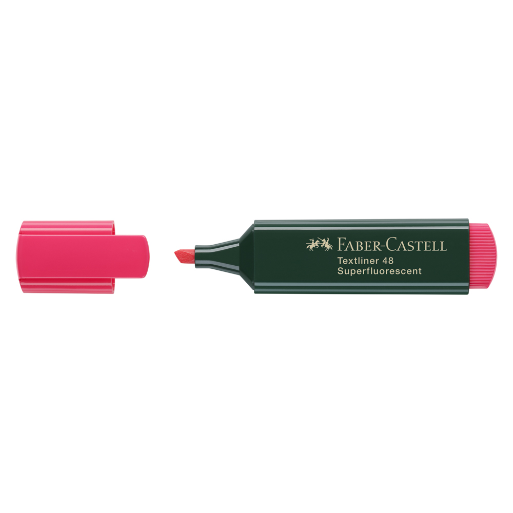 RESALTADOR ROJO FABER CASTELL
