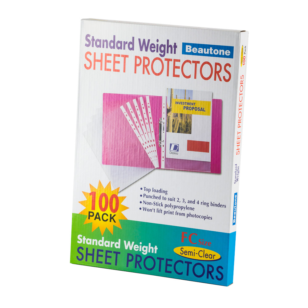PROTECTOR DE HOJAS OFICIO BEAUTONE