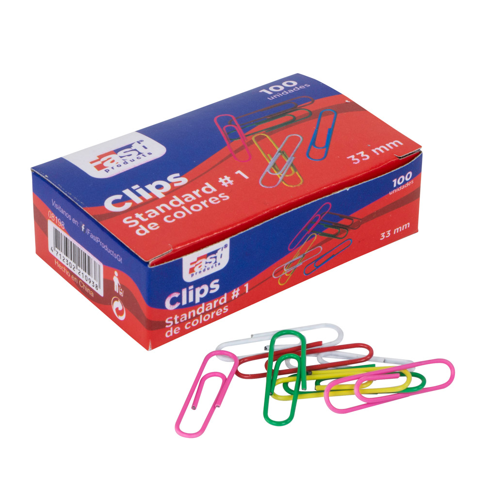 CLIPS ESTANDAR CUBIERTA PLASTICA FAST