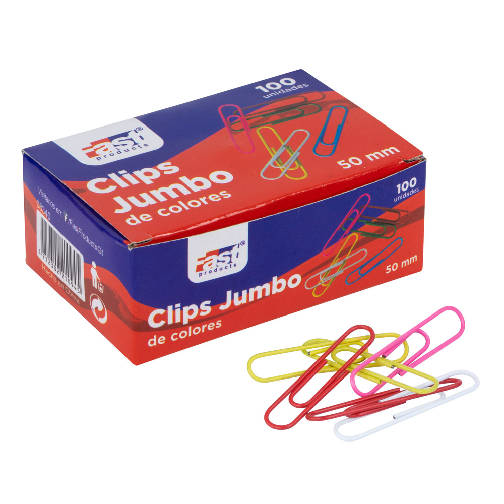 CLIPS JUMBO CUBIERTA PLASTICA FAST
