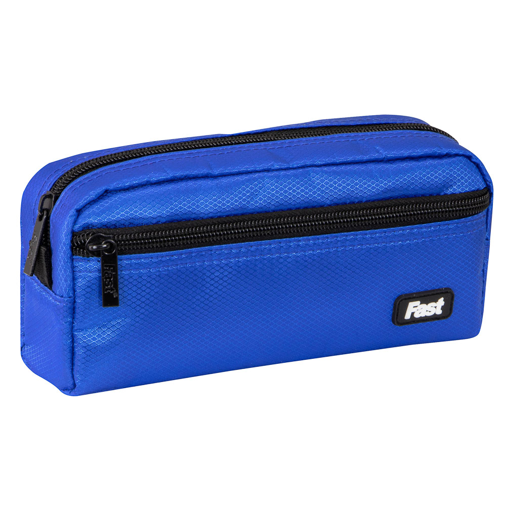 PORTALAPICES 2 ZIPPERS AZUL FAST