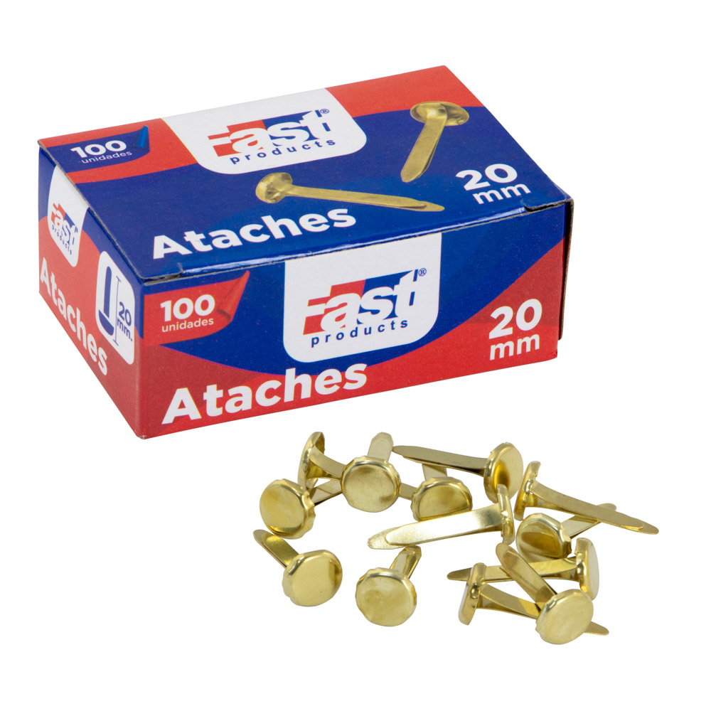 ATACHES 20 MM. 100 U. FAST