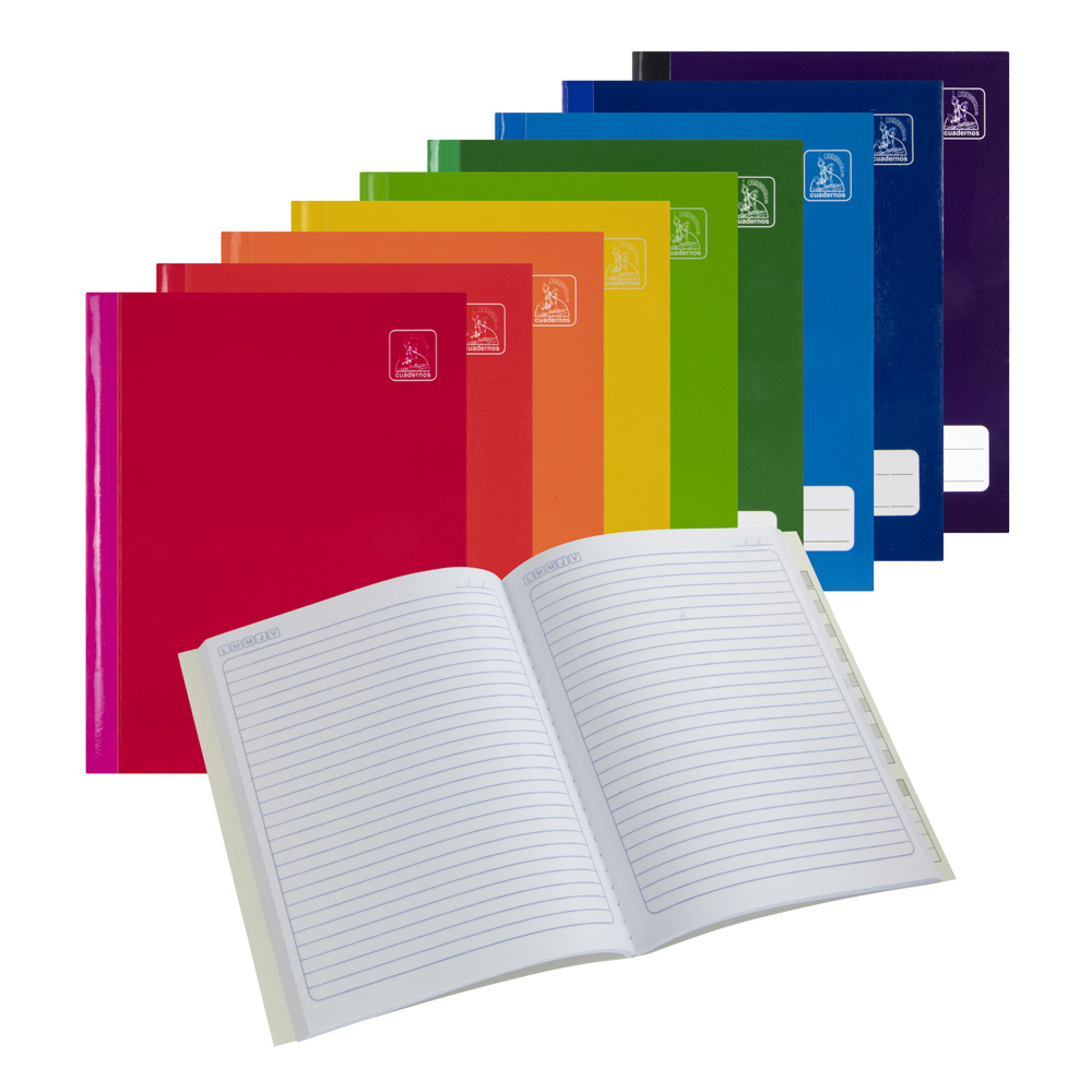 CUADERNO COSIDO LINEAS CONQUISTADOR