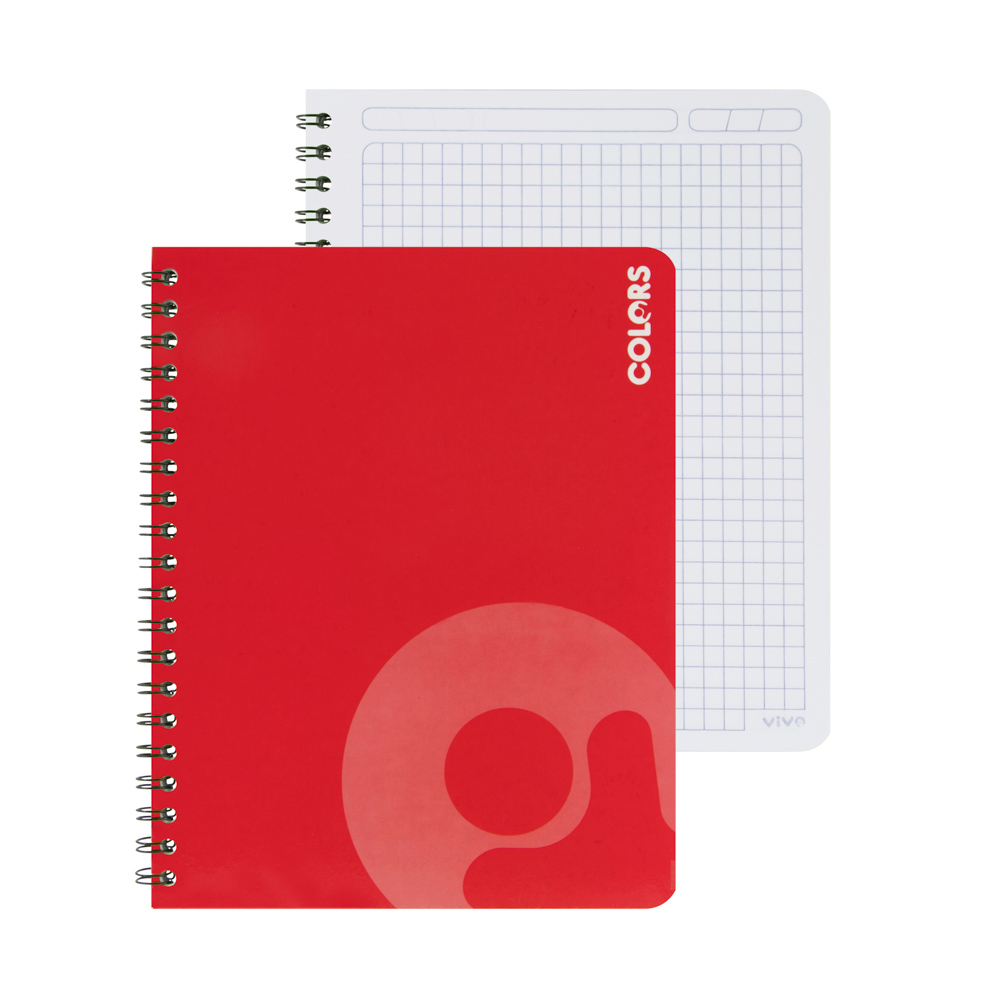 CUADERNO ESPIRAL 100 H. CUADROS 5 MM. VIVO