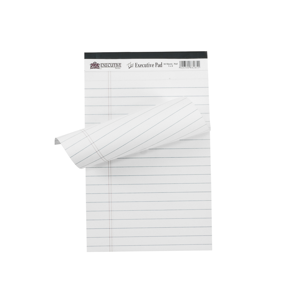 BLOCK CON LINEAS 1/2 CARTA 50 H. BLANCO EXECUTIVE