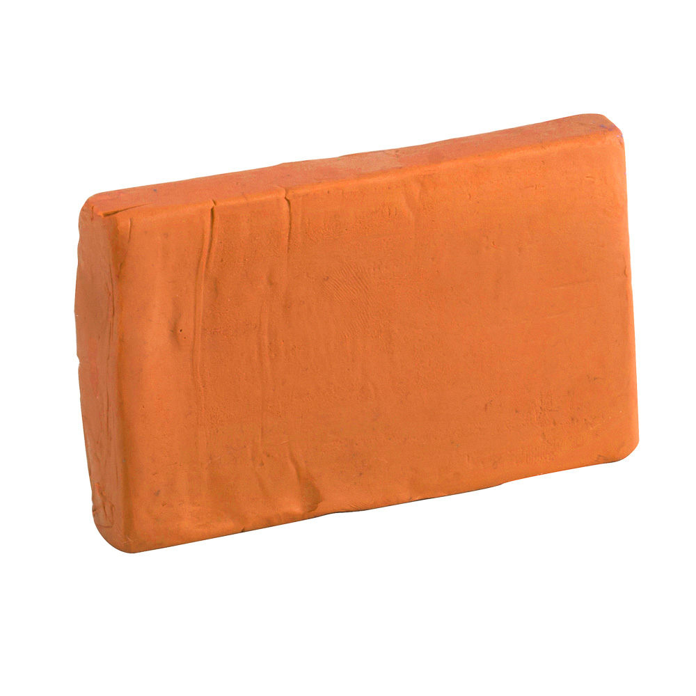 PLASTICINA EN BLOQUE 180 G. NARANJA VINCI