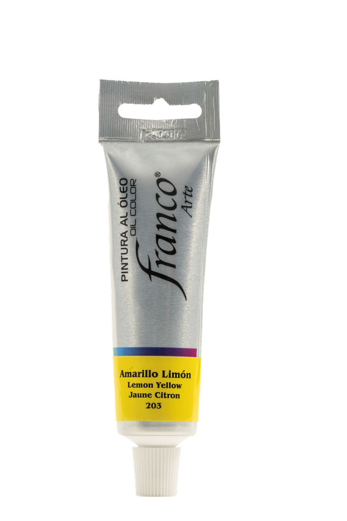 OLEO 37 ML. 203 AMARILLO LIMON FRANCO ARTE (3*24)