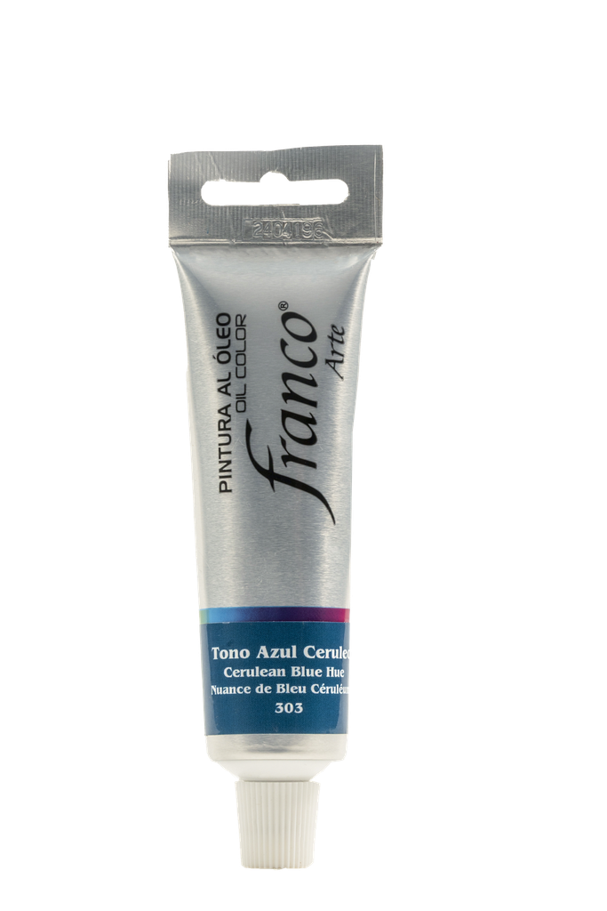 OLEO 37 ML. 303 AZUL CERULEO FRANCO ARTE (3*24)