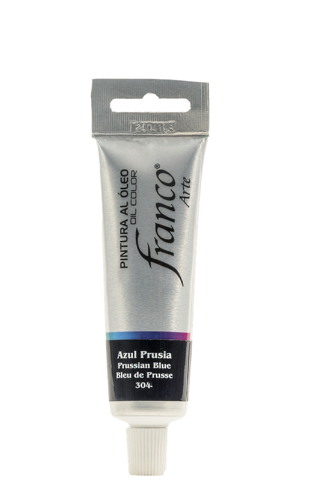 OLEO 37 ML. 304 AZUL PRUSIA FRANCO ARTE (3*24)