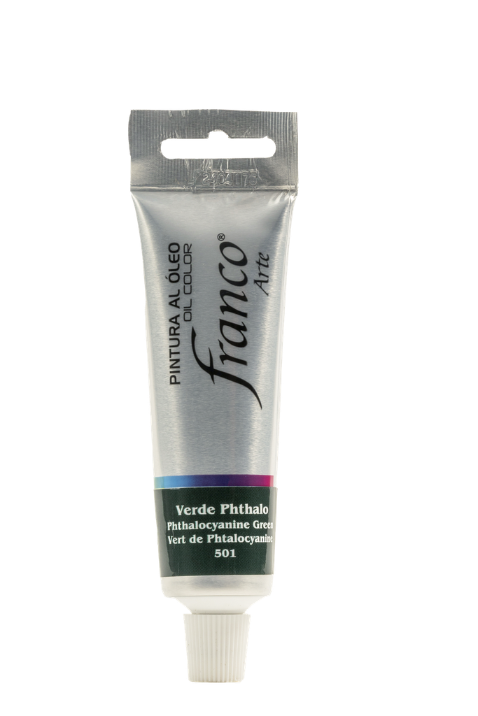 OLEO 37 ML. 501 VERDE THALO FRANCO ARTE (3*24)