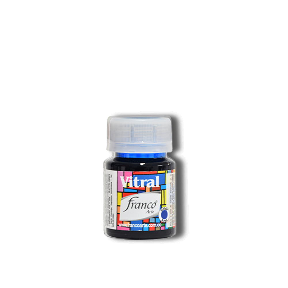 VITRAL 30 ML. 007 AZUL FRANCO ARTE (6*24)