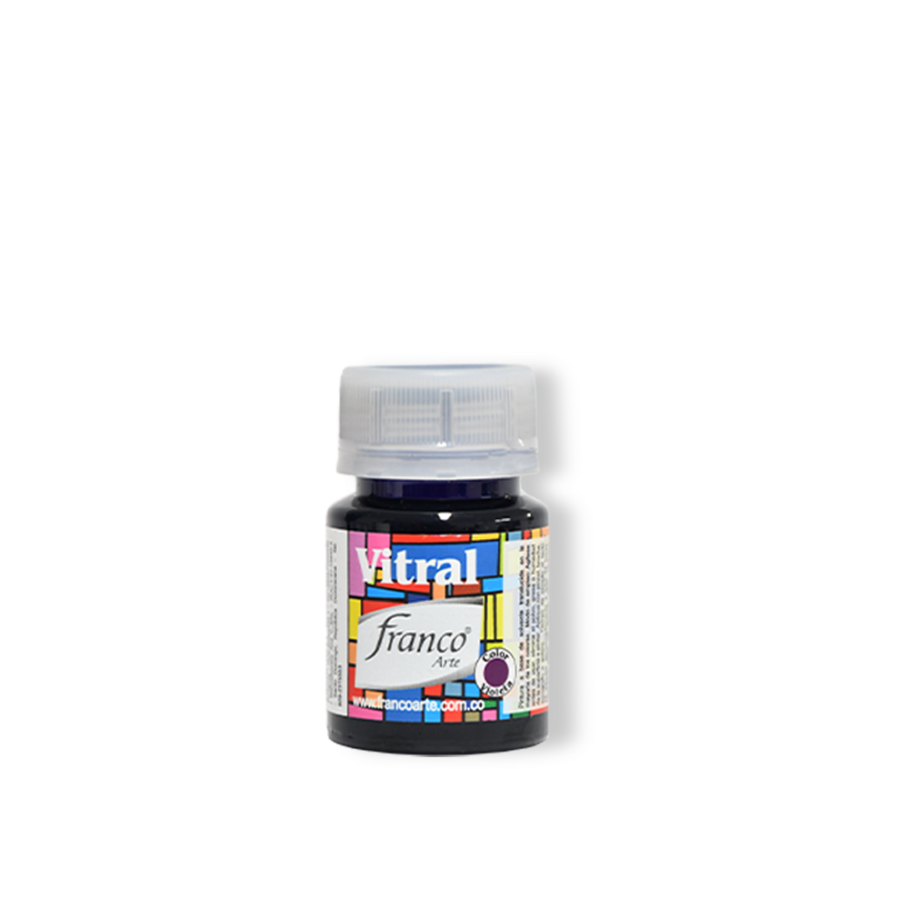 VITRAL 30 ML. 010 VIOLETA FRANCO ARTE (6*24)