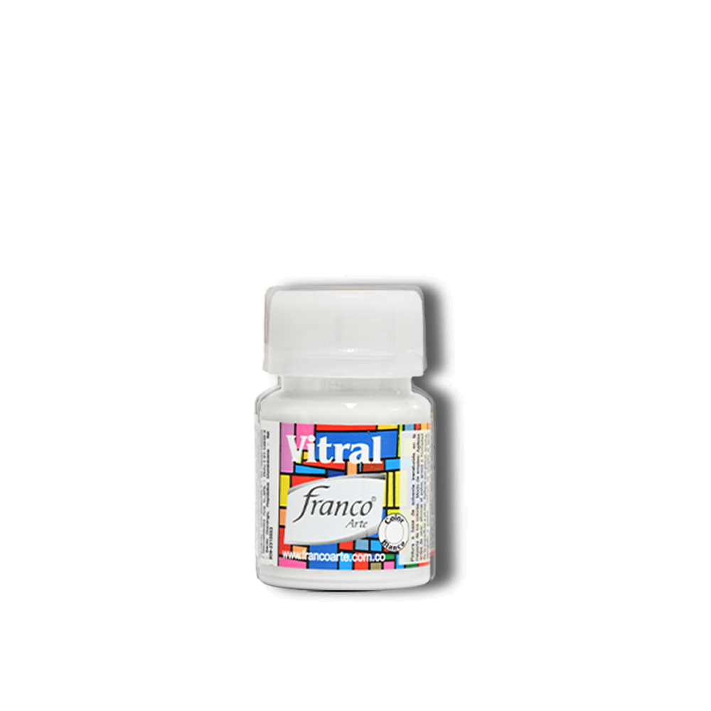 VITRAL 30 ML. 013 BLANCO FRANCO ARTE (6*24)