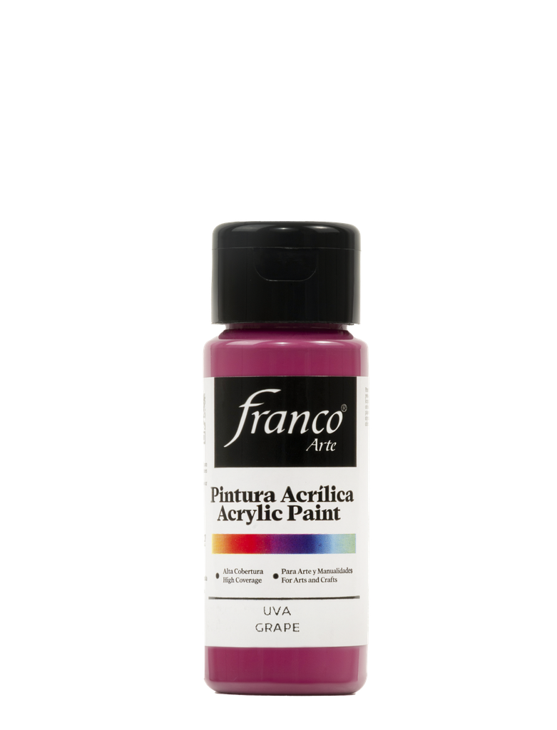 PINTURA ACRILICA 60 ML. 062 UVA FRANCO ARTE (6*24)