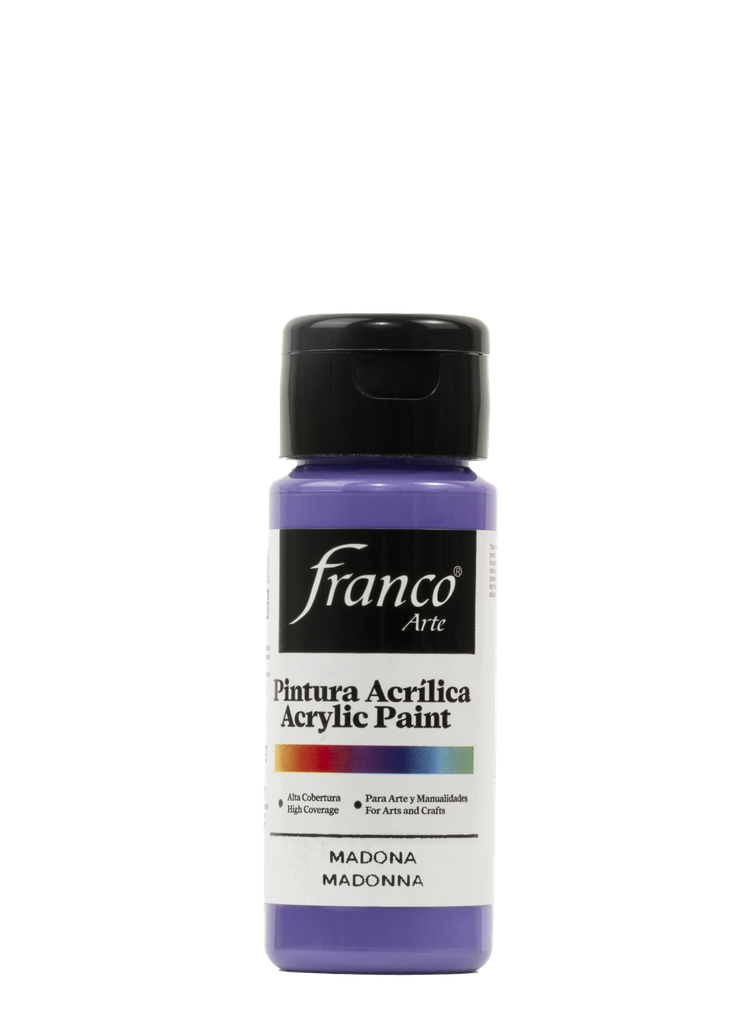 PINTURA ACRILICA 60 ML. 009 MADONA FRANCO ARTE (6*24)