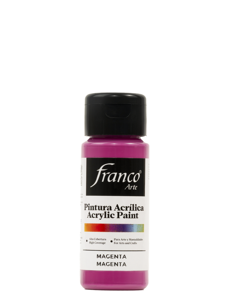 PINTURA ACRILICA 60 ML. 014 MAGENTA FRANCO ARTE (6*24)