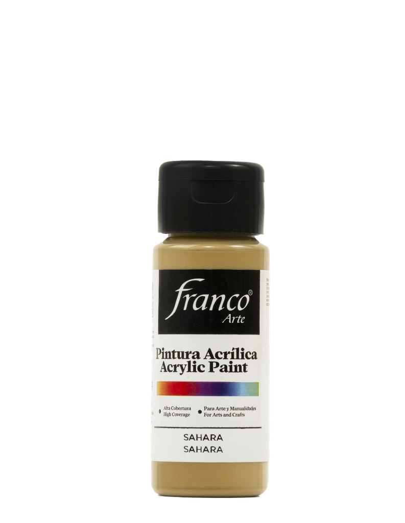 PINTURA ACRILICA 60 ML. 068 SAHARA FRANCO ARTE (6*24)