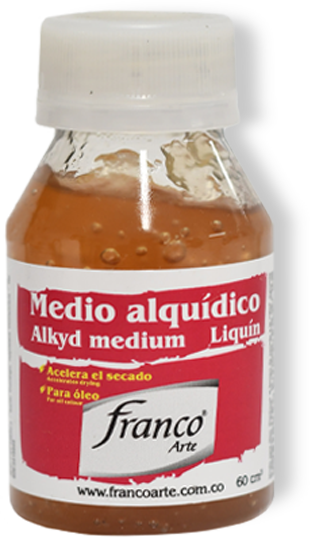 MEDIO ALQUIDICO 60 ML. 021 FRANCO ARTE (3*48)