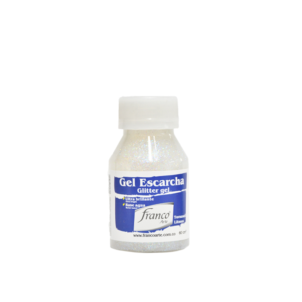 GEL ESCARCHA 60 ML. 030 TORNASOL FRANCO ARTE (6*24)