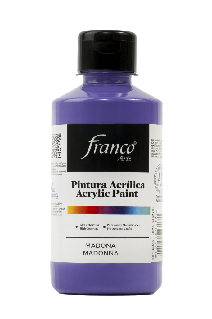 PINTURA ACRILICA 250 ML. 009 MADONA FRANCO ARTE (36)