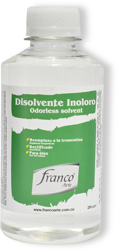 DISOLVENTE INOLORO 250 ML. 011 FRANCO ARTE (6*6)