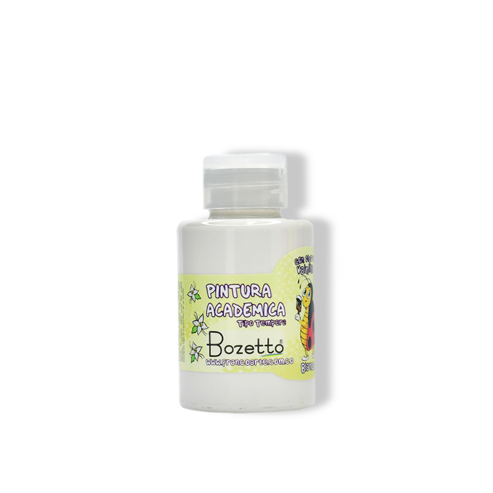 TEMPERA CON OLOR 120 ML. 001 BLANCO BOZETTO (72)