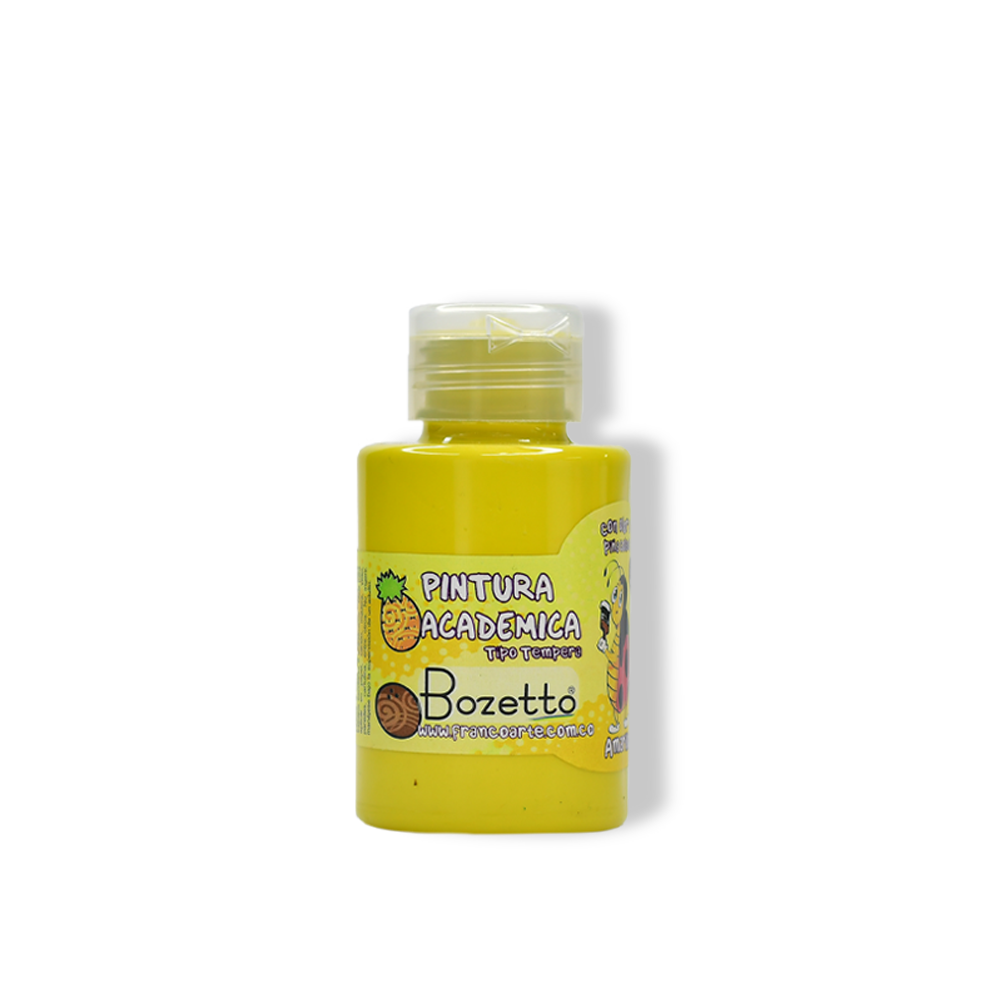 TEMPERA CON OLOR 120 ML. 002 AMARILLO BOZETTO (72)