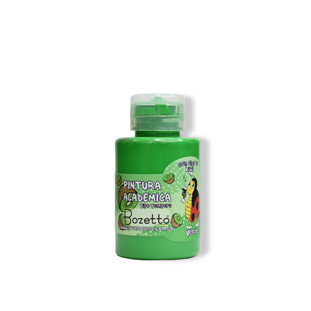 TEMPERA CON OLOR 120 ML. 005 VERDE BOZETTO (72)
