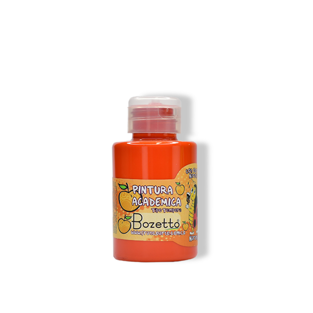 TEMPERA CON OLOR 120 ML. 007 NARANJA BOZETTO (72)