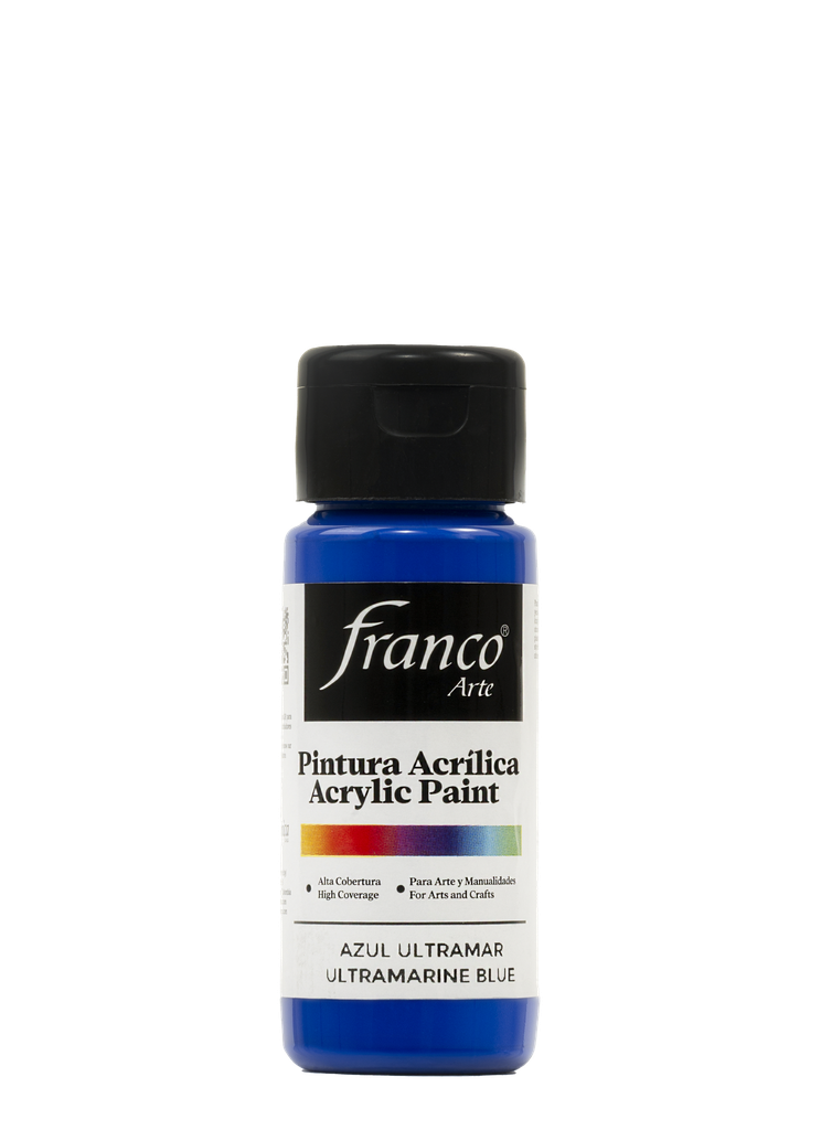 PINTURA ACRILICA 60 ML. 064 AZUL ULTRAMAR FRANCO ARTE (6*24)