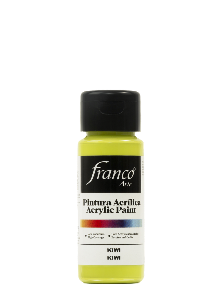 PINTURA ACRILICA 60 ML. 051 KIWI FRANCO ARTE (6*24)