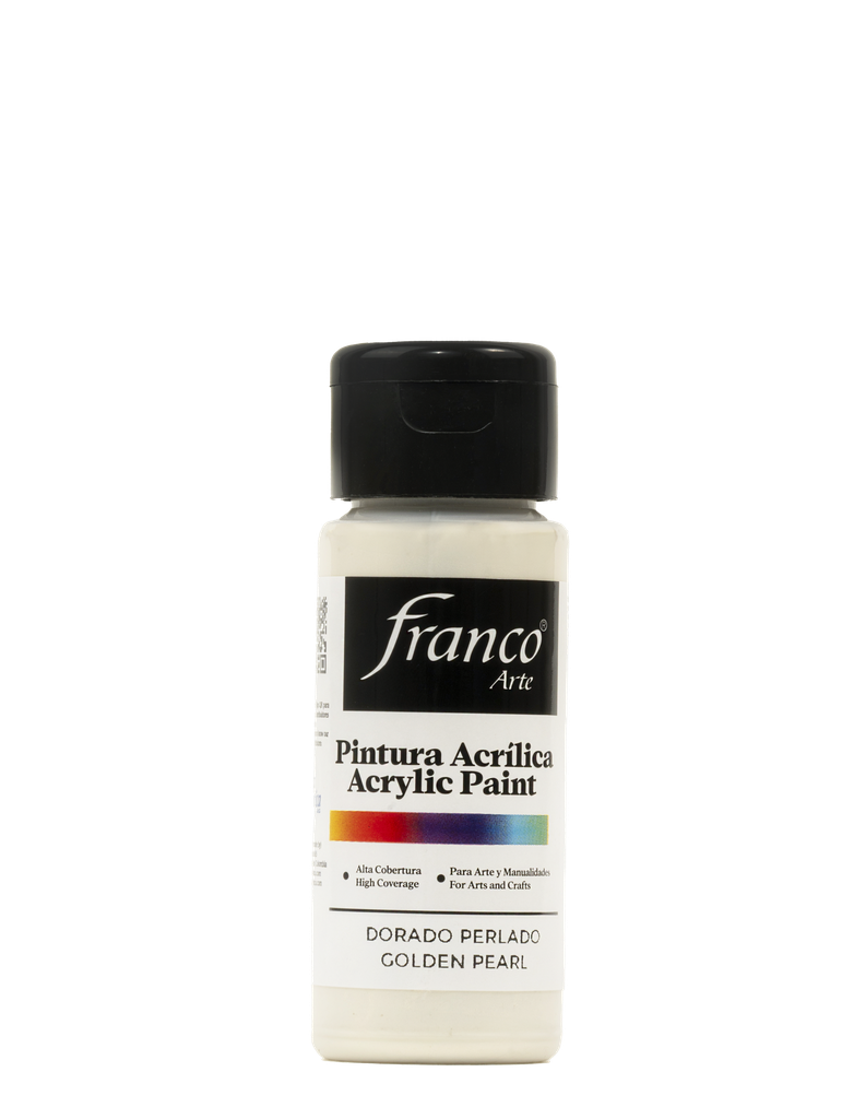 PINTURA ACRILICA 60 ML. 081 DORADO PERLADO FRANCO ARTE (6*24)