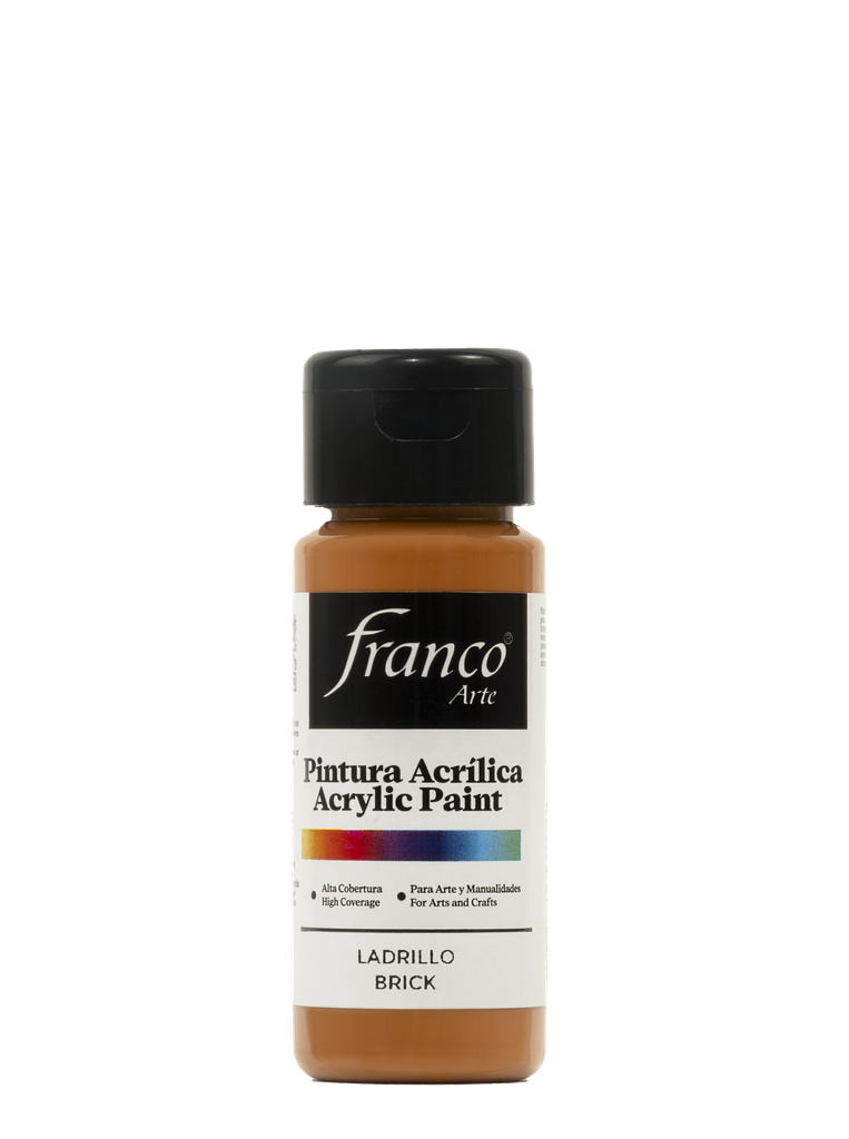 PINTURA ACRILICA 60 ML. 087 LADRILLO FRANCO ARTE (6*24)