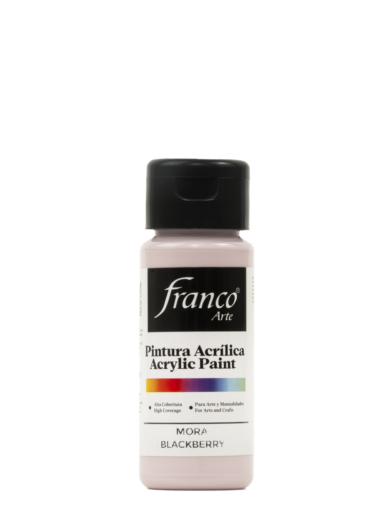 PINTURA ACRILICA 60 ML. 089 MORA FRANCO ARTE (6*24)