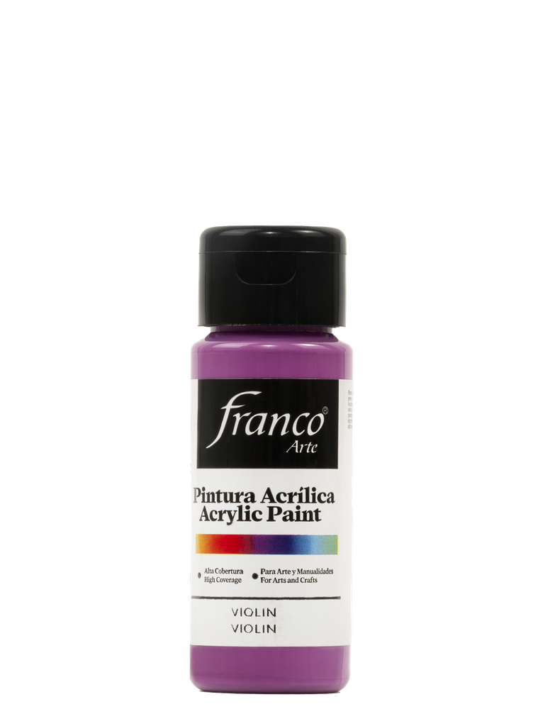 PINTURA ACRILICA 60 ML. 090 VIOLIN FRANCO ARTE (6*24)