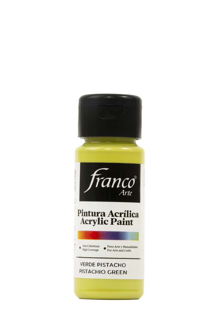 PINTURA ACRILICA 60 ML. 094 VERDE PISTACHO FRANCO ARTE (6*24)