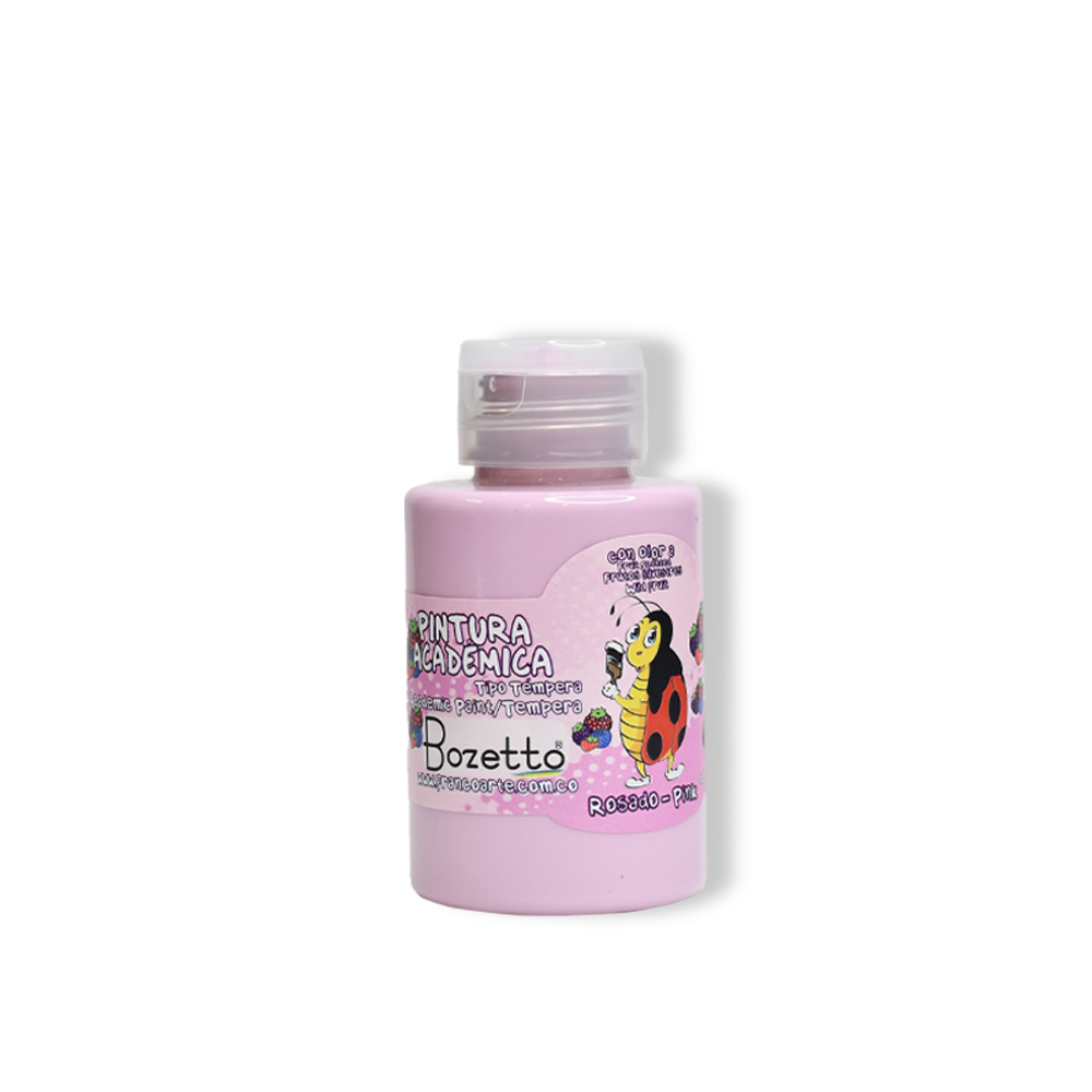 TEMPERA CON OLOR 120 ML. 017 ROSADO BOZETTO (72)