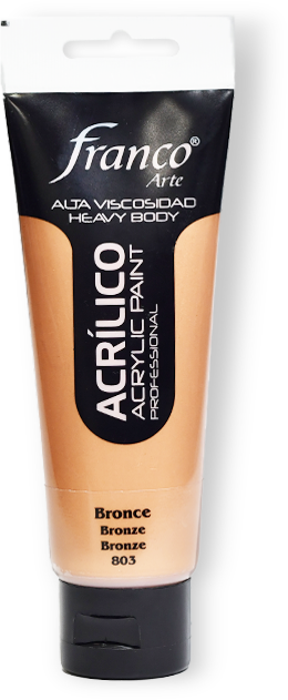 ACRILICO PRO. 100 ML. 803 BRONCE FRANCO ARTE (3*24)