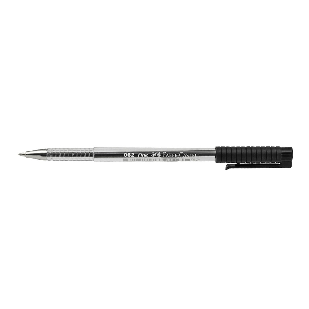 BOLIGRAFO PUNTO FINO NEGRO 062 FABER CASTELL