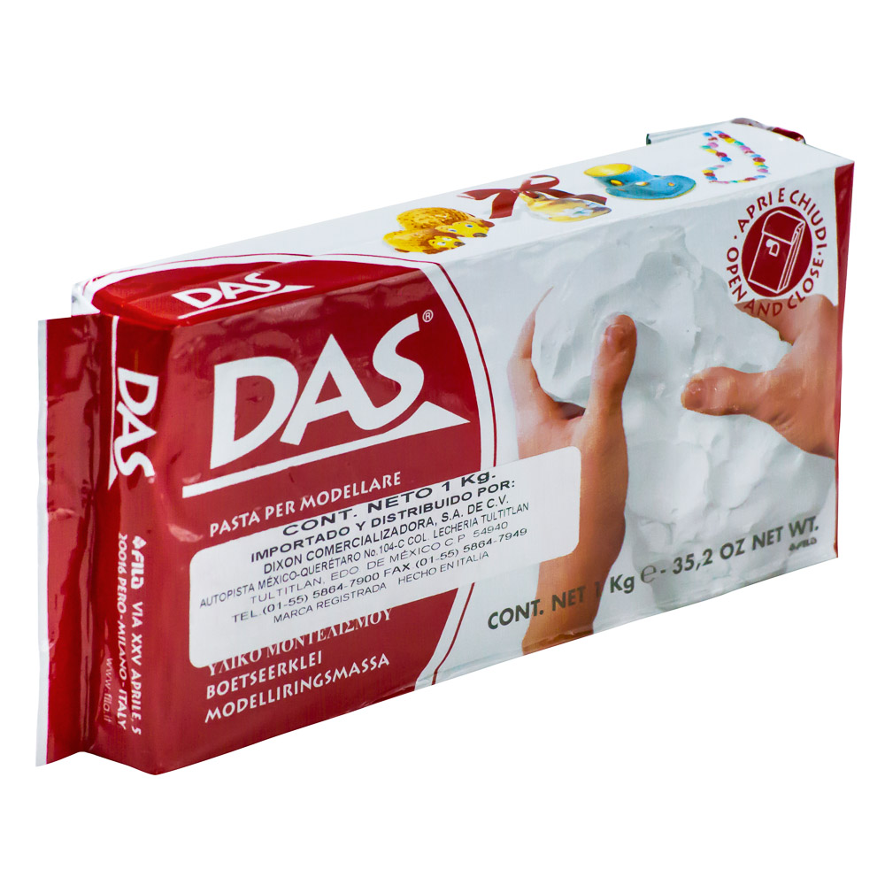 PASTA PARA MOLDEAR 1 KG. BLANCA DAS