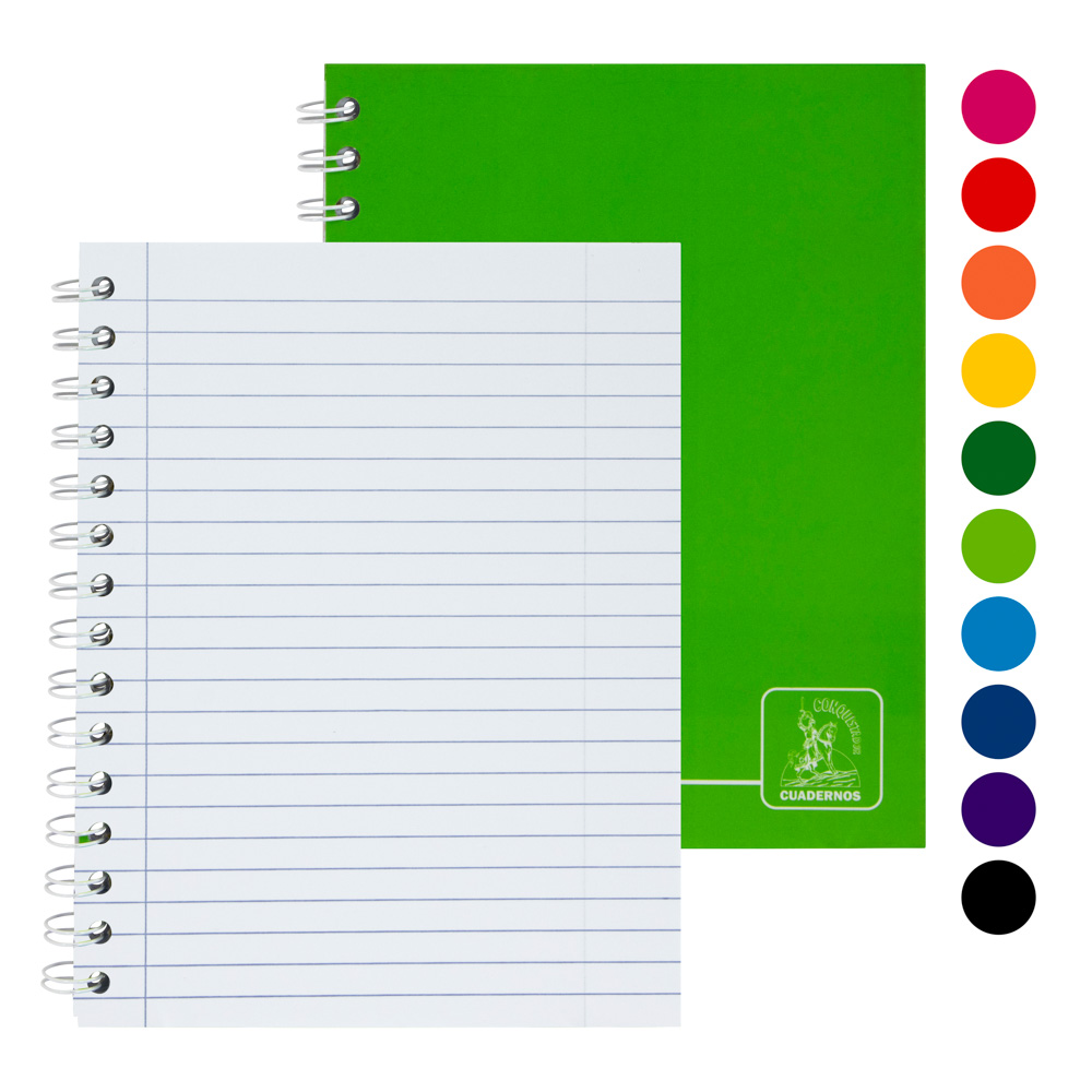 CUADERNO ESPIRAL NO.2 70 H. LINEAS CONQUISTADOR