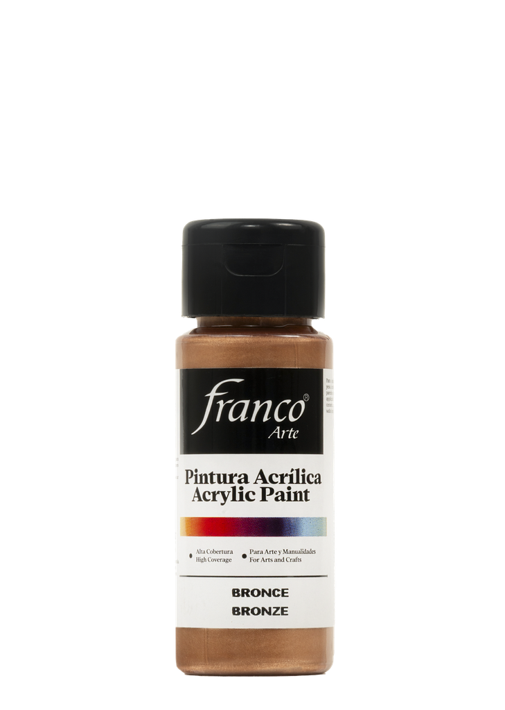 PINTURA ACRILICA 60 ML. 310 BRONCE FRANCO ARTE (6*24)