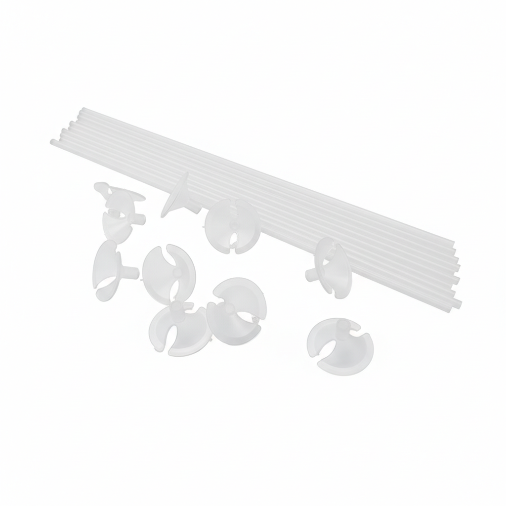 PORTAGLOBO PLASTICO TRANSPARENTE 100 U. ALFA (10)