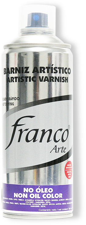 BARNIZ EN SPRAY 300 ML. 107 MATE NO OLEO FRANCO ARTE (24)