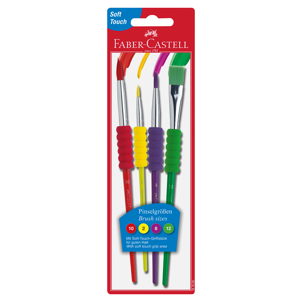 PINCELES 4 U. FABER CASTELL