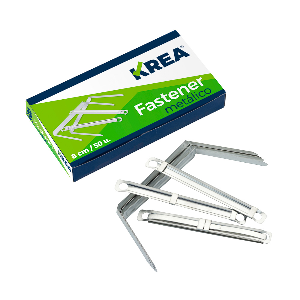 FASTENER METALICO 8 CM. KREA